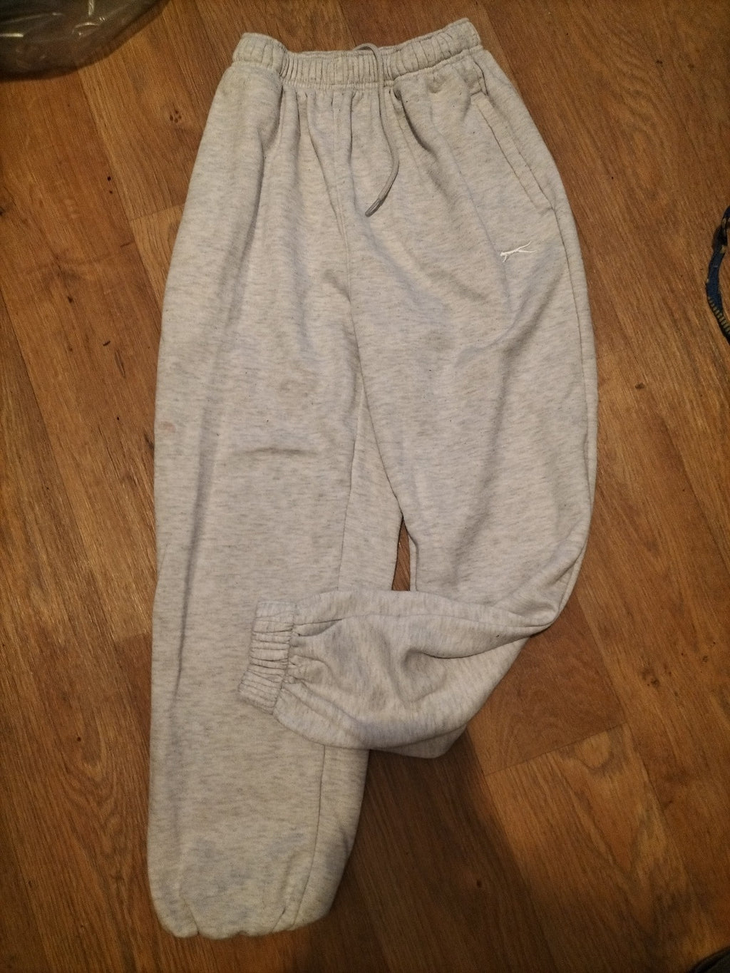 Mens Slazenger Size 2XS Pale Grey Joggers Elasticated