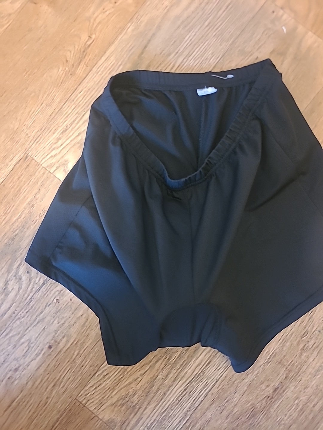 Mens Size 2XL Black Cycling Shorts Padded Comfort