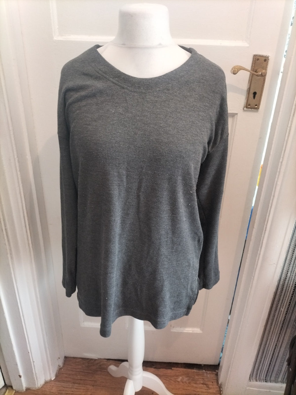 Fashion Extra 20/22 Grey Long Sleeve Jumper