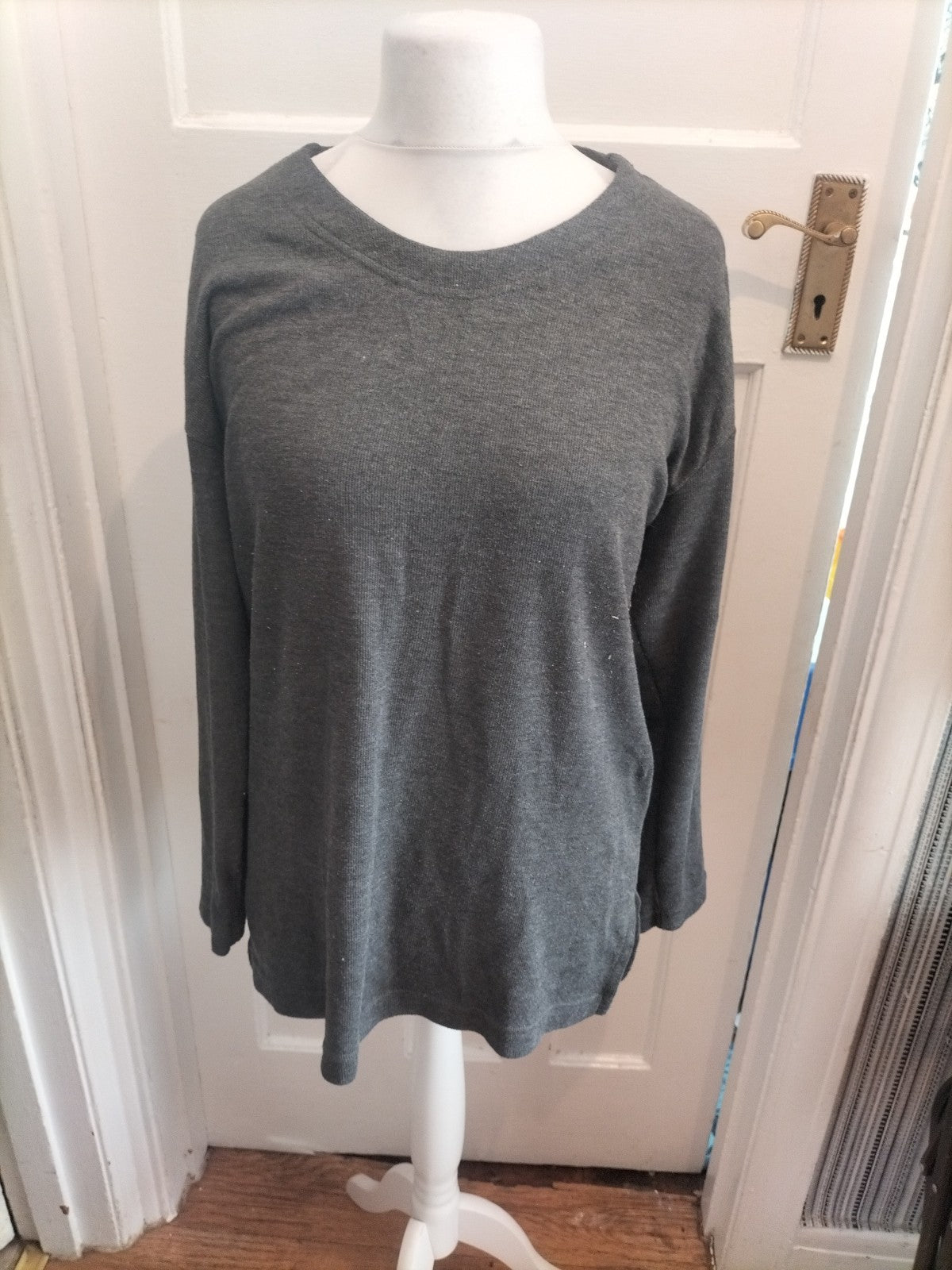 Fashion Extra 20/22 Grey Long Sleeve Jumper
