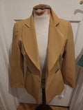 Ladies Kit Size M/L Brown Lined Padded Jacket