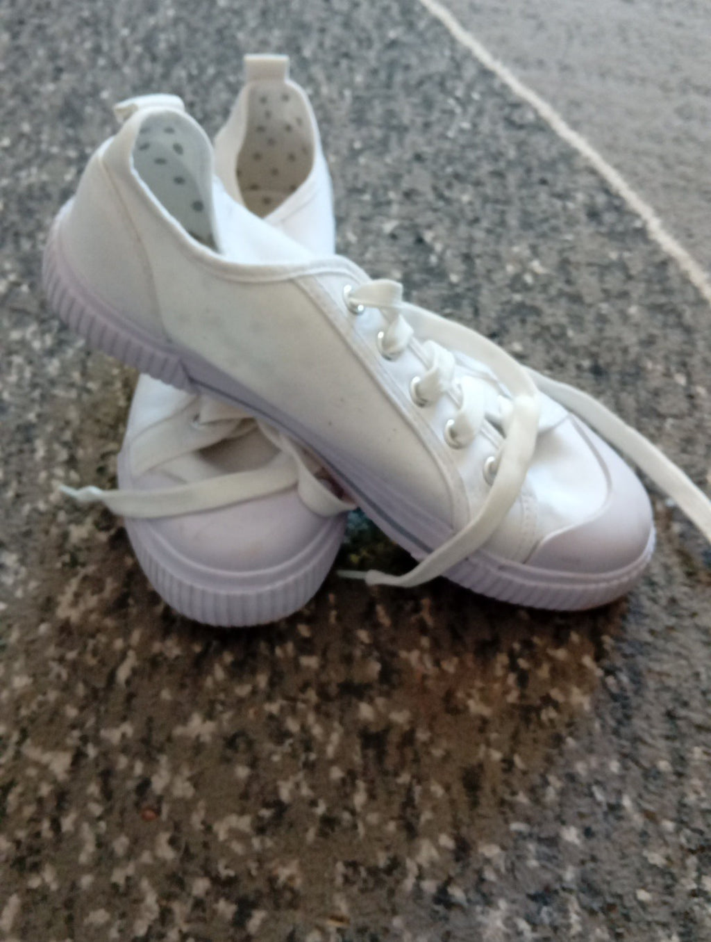 Ladies TU White Pumps Size 3 Free Delivery