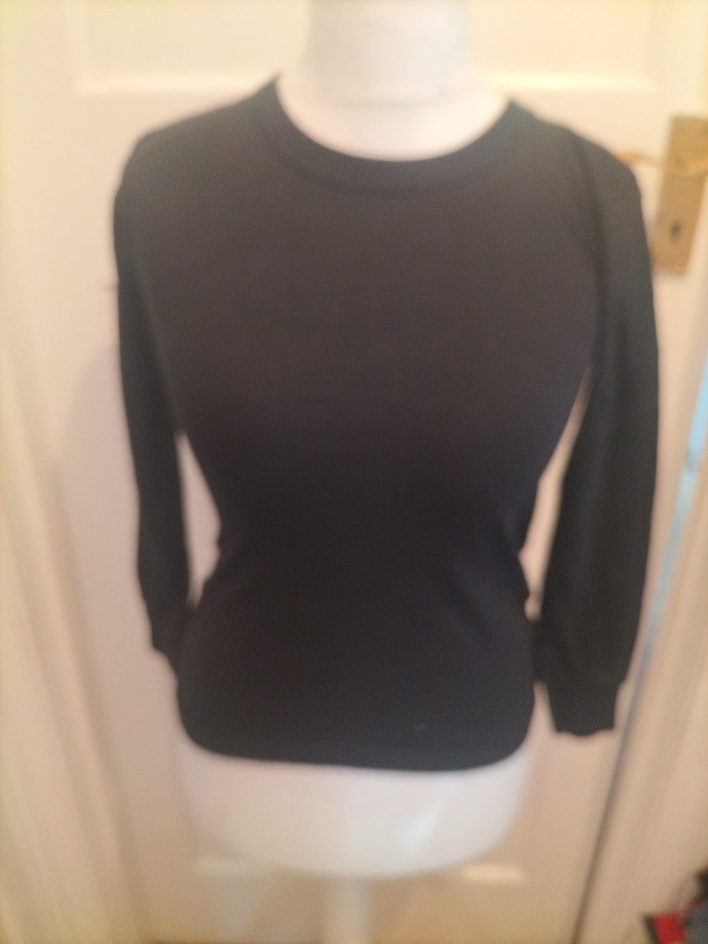 Girls Britwear Age 12-13 Years Black Long Sleeved T-shirt
