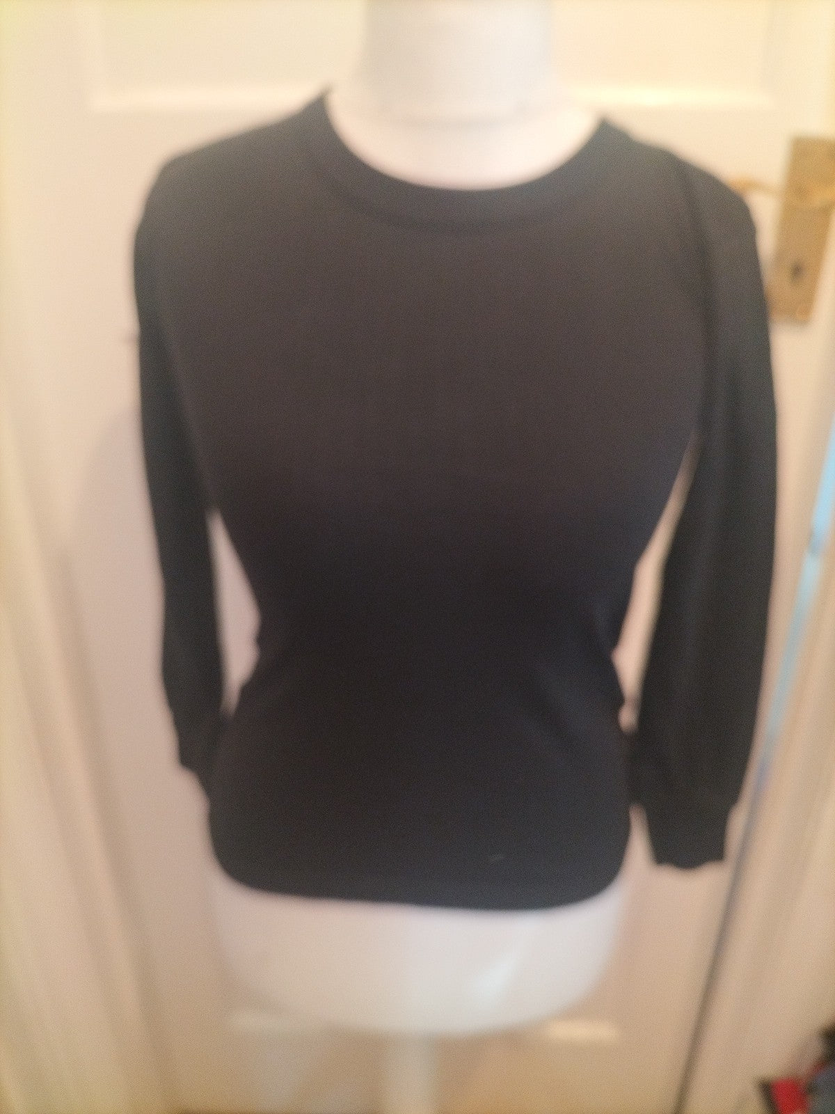 Girls Britwear Age 12-13 Years Black Long Sleeved T-shirt