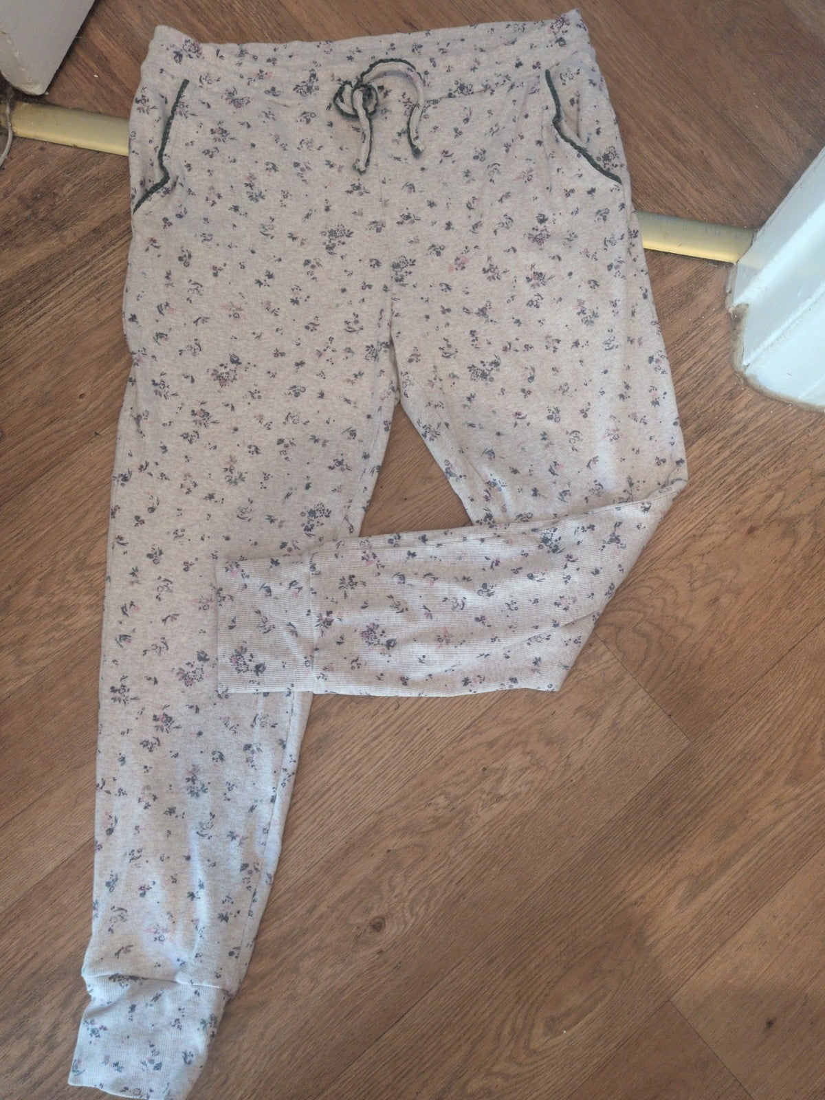 Fat Face 16 Floral Pyjama Bottoms Elasticated