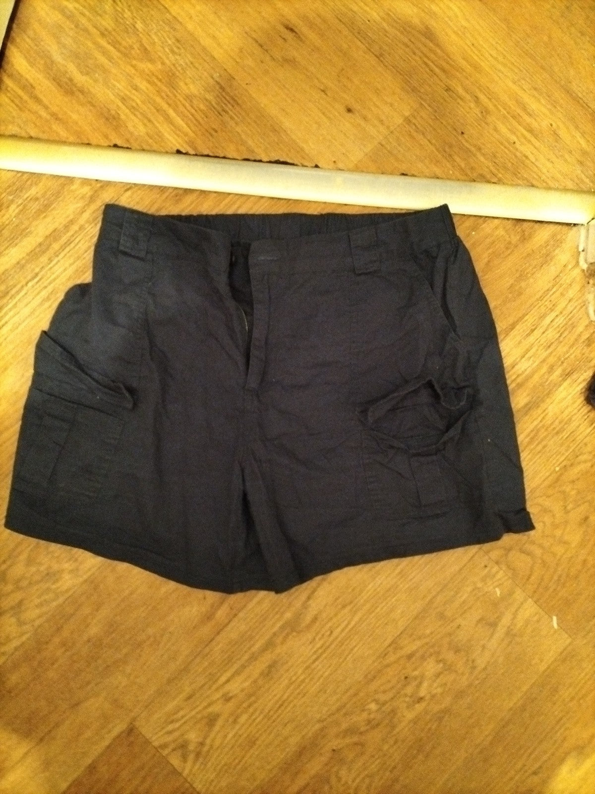 Ladies Size XL Navy Elasticated Shorts