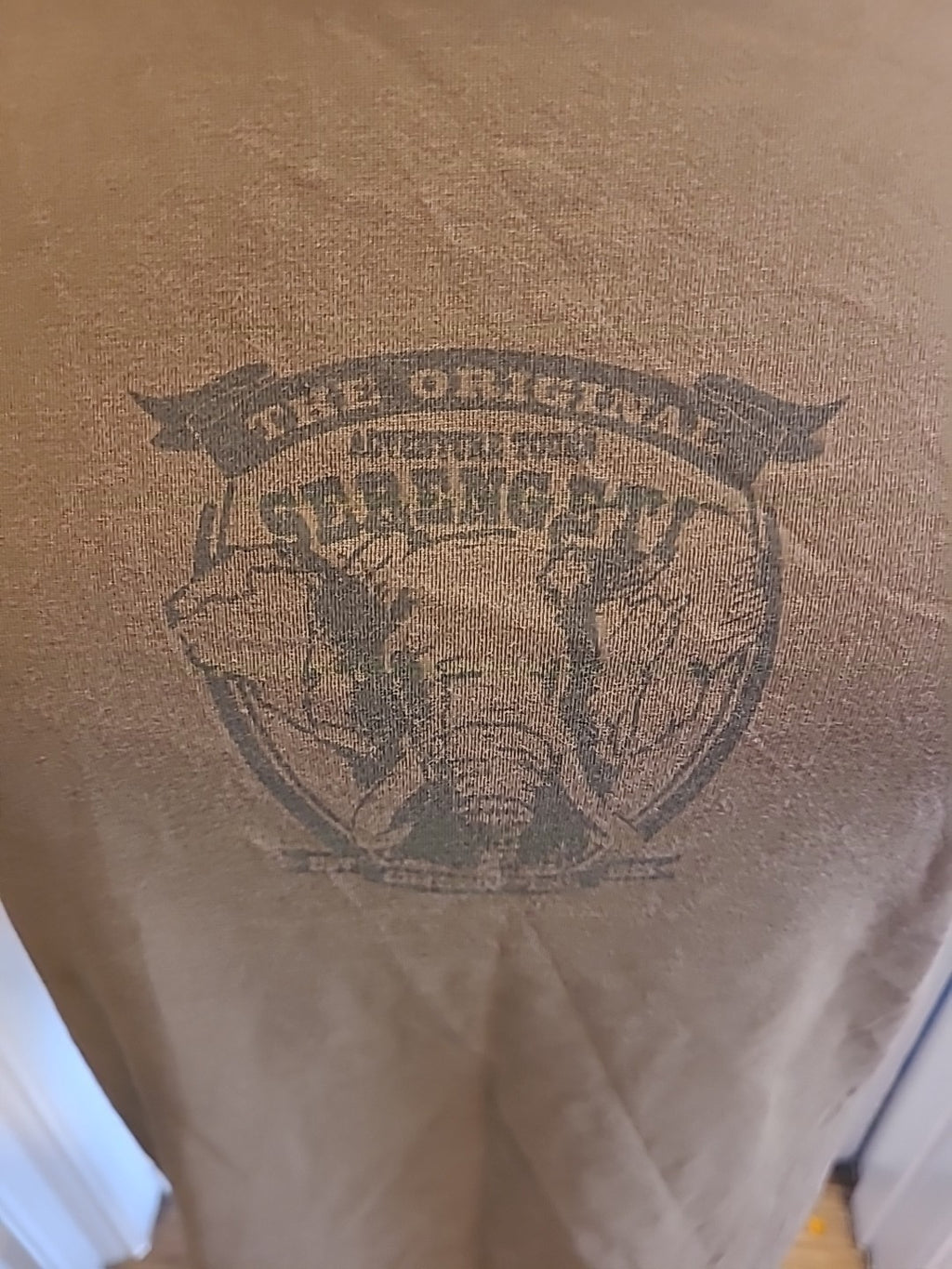 Mens Craighoppers Size Large Brown Short Sleeved Tshirt