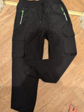 Brand New XL Navy Track Pants Sport Cargo
