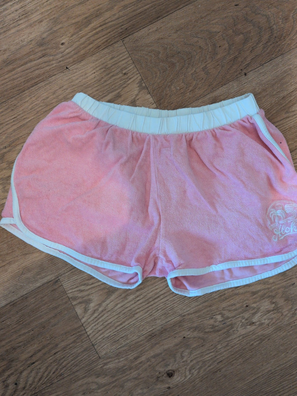 Primark 11-12 Years Pink With White Trim Hot Pants