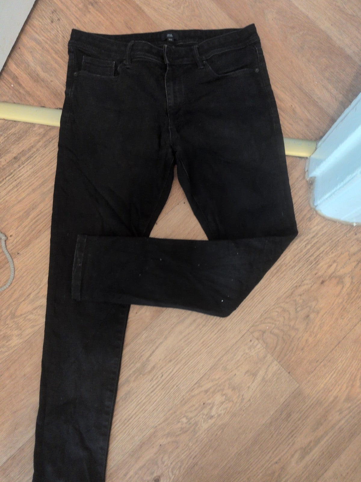 River Island 34s Black Skinny Jeans