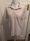 Gap Large Pale Pink Short Sleeve Polo