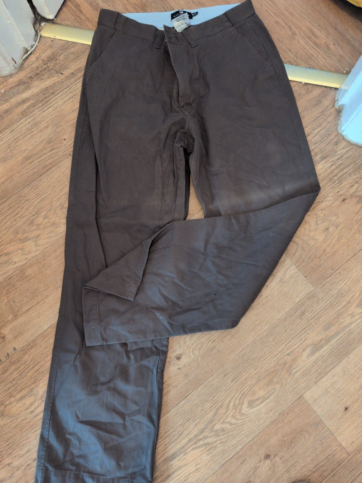 Blue Harbour 34/31 Dark Brown Trousers Chino