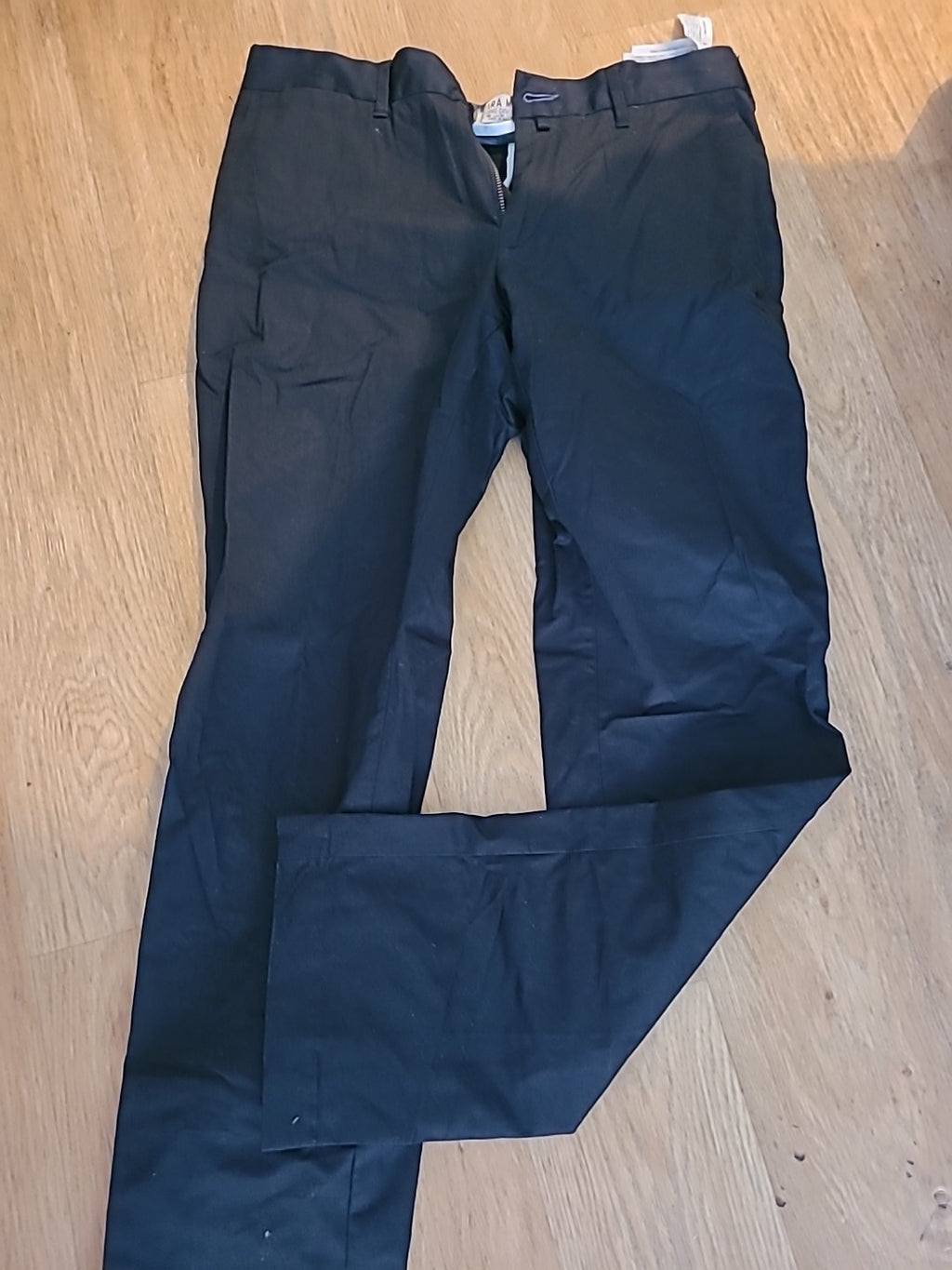 Mens Zara Eur 40 Black/ Navy Trousers