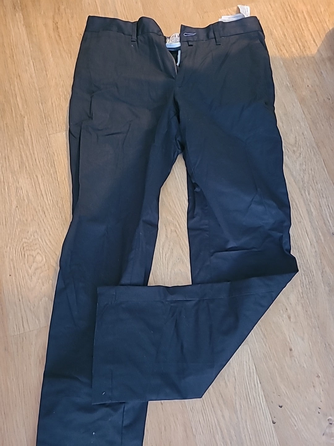Mens Zara Eur 40 Black/ Navy Trousers