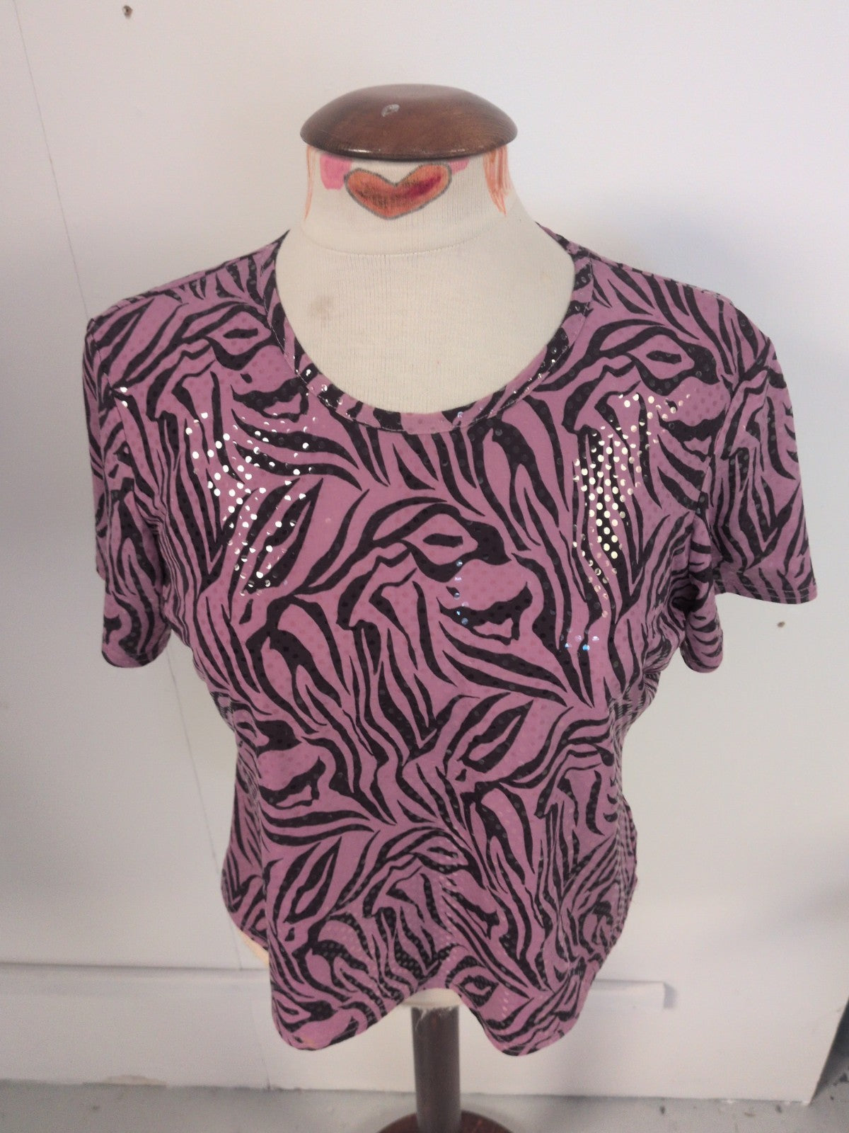 Berkertex 16 Two Toned Purple Short Sleeve T-shirt