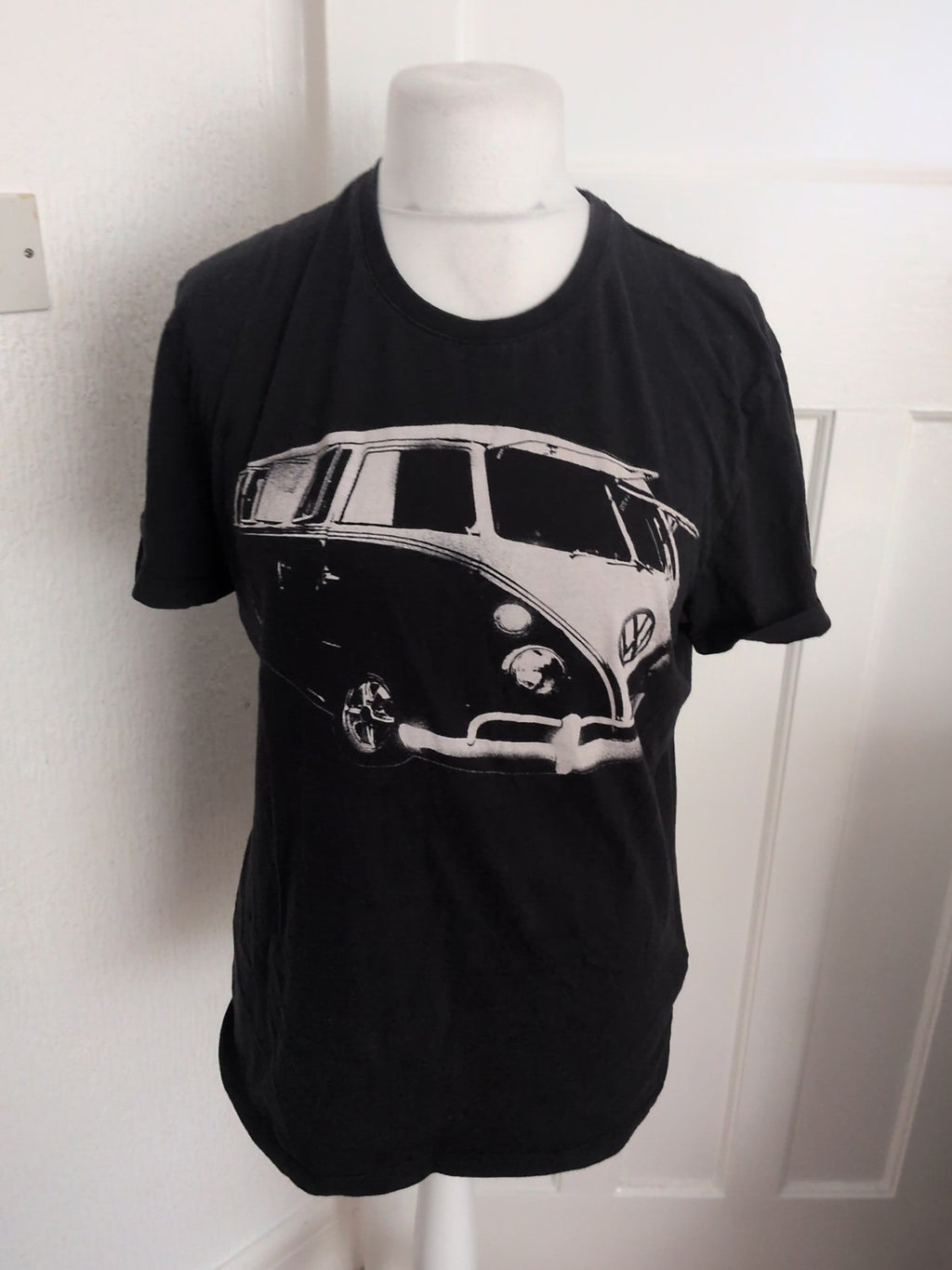 TU Large Black Caddy Print Short Sleeve T-shirt