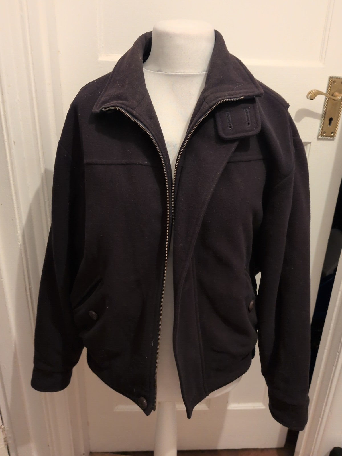 Marks And Spencer Small Dark Navy Bomber Jacket