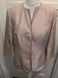 Jacques Vert 14-16 Pale Gold Lined Blazer Padded