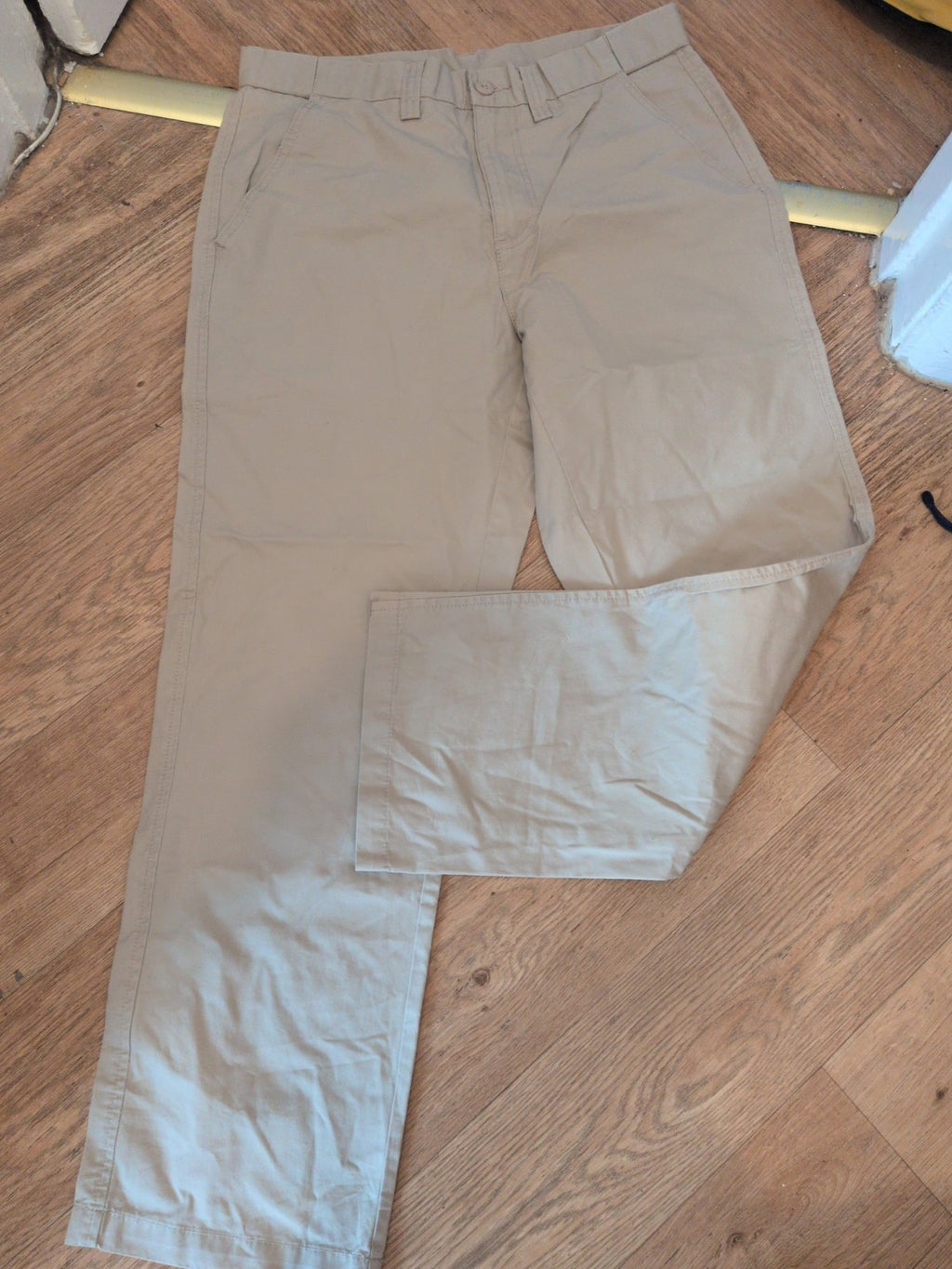 F&F Blue Collection 32/29 Beige Chino Trousers