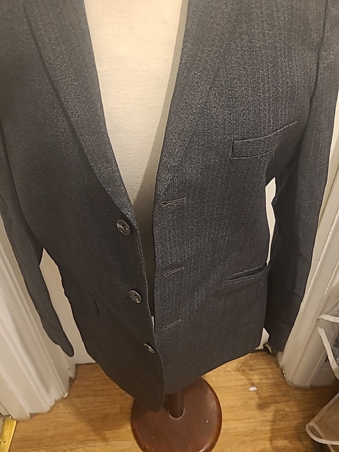 Mens Burton Size XL Tailored Navy Lined Blazer