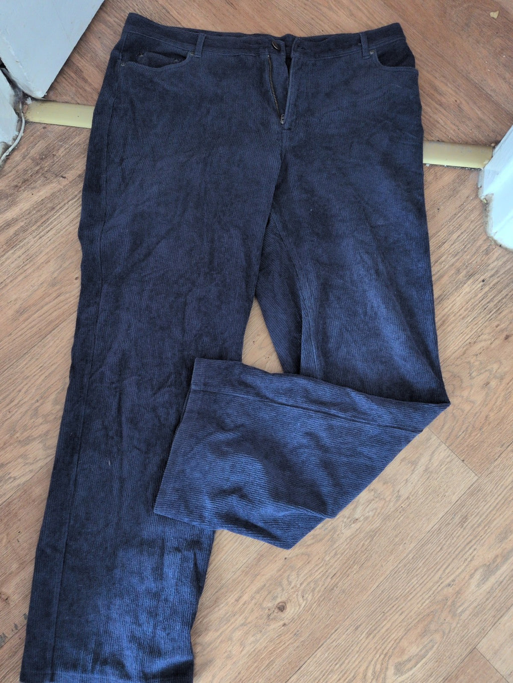 Lands End 16 Navy Trousers