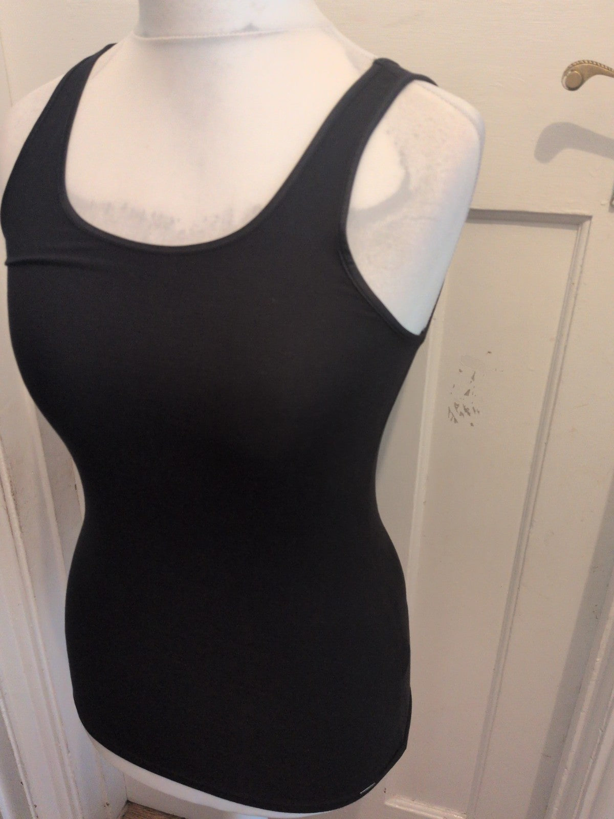 Ladies Black Sleeveless Top AUTOGRAPH Size 8