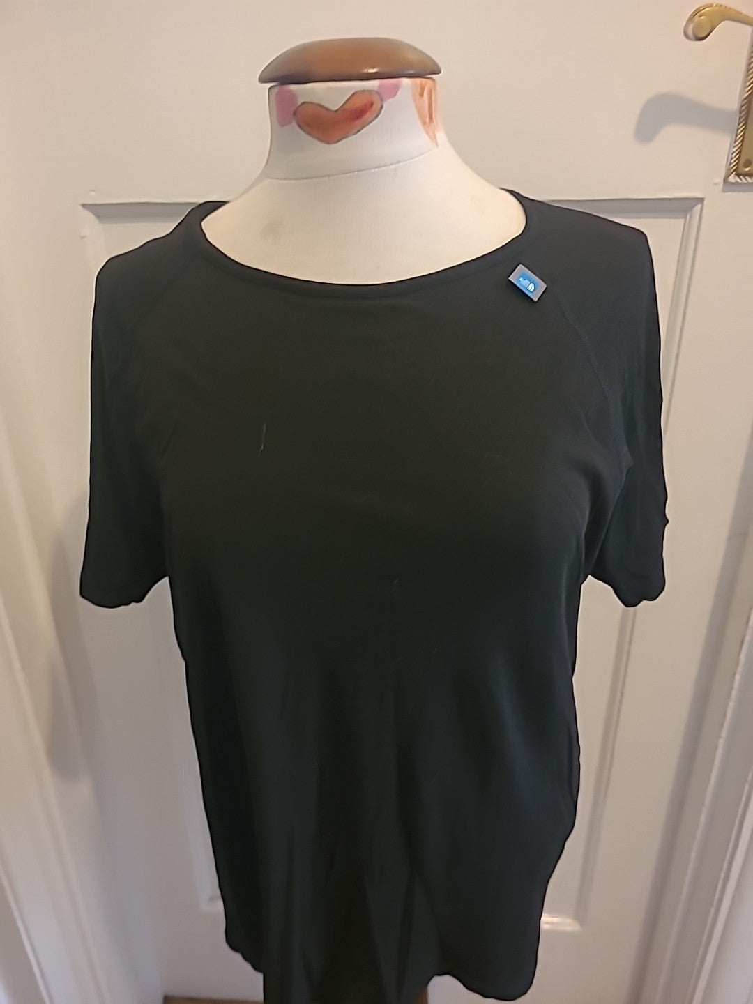 Mens North Face Size Medium Black Lightweight Tshirt