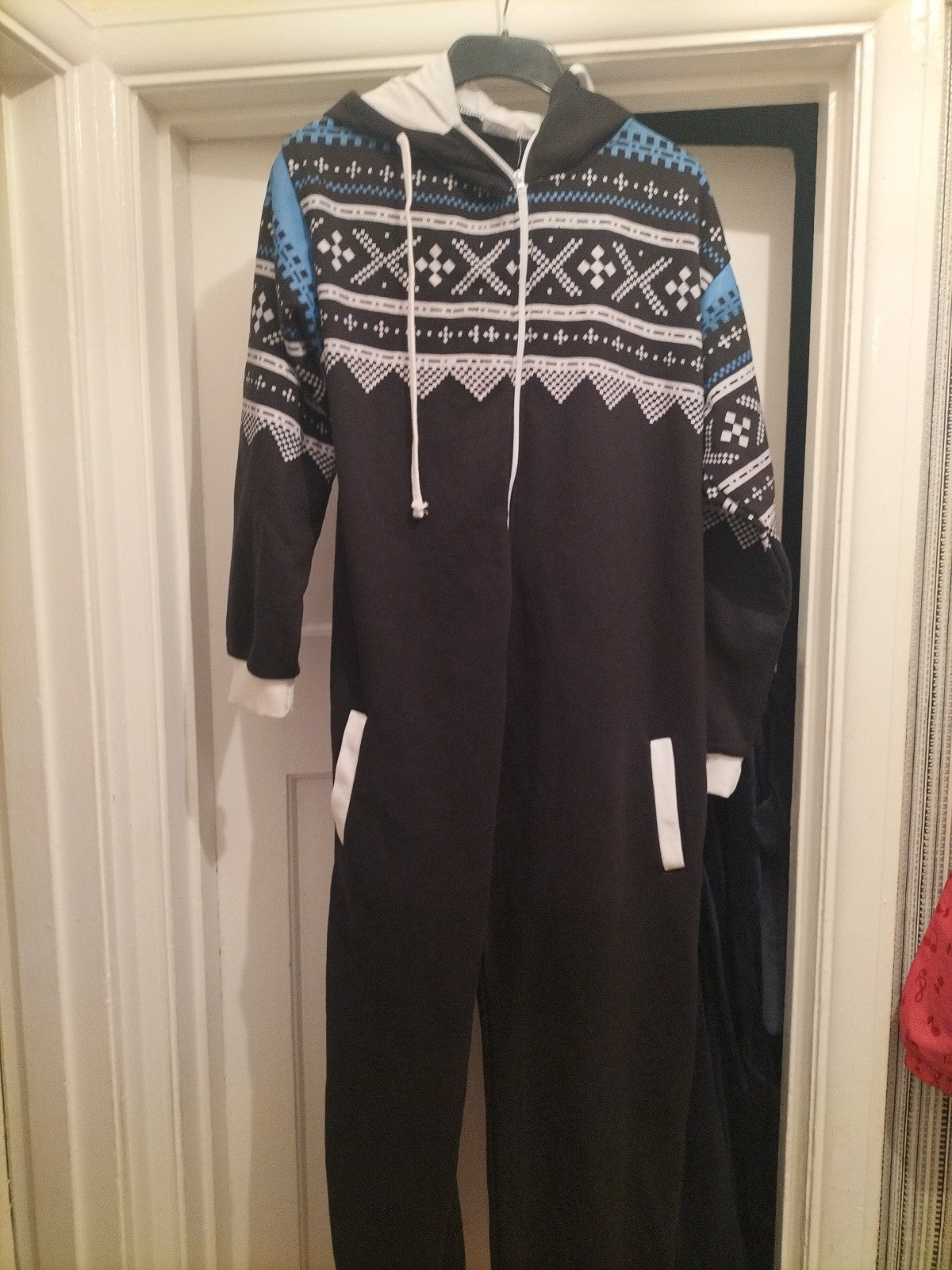 Mens Craze Size XL Multicoloured Full Zip All In One