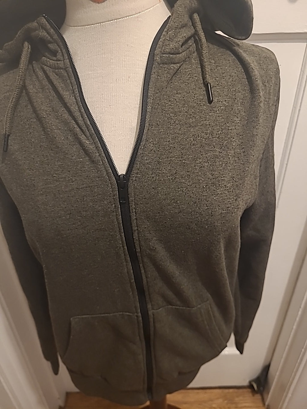 Mens Primark Size XS Khaki Zip Through Jacket