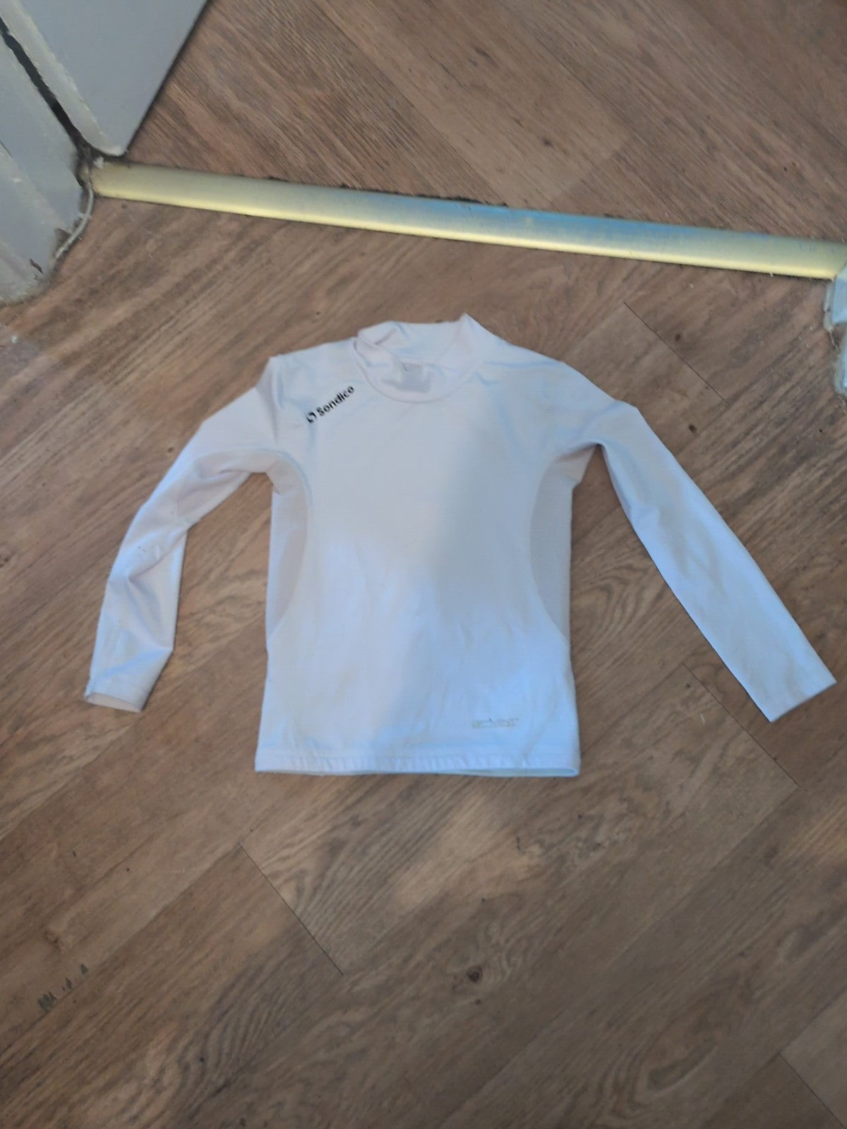 Sondico 5-6 Years White Long Sleeve Base T-shirt