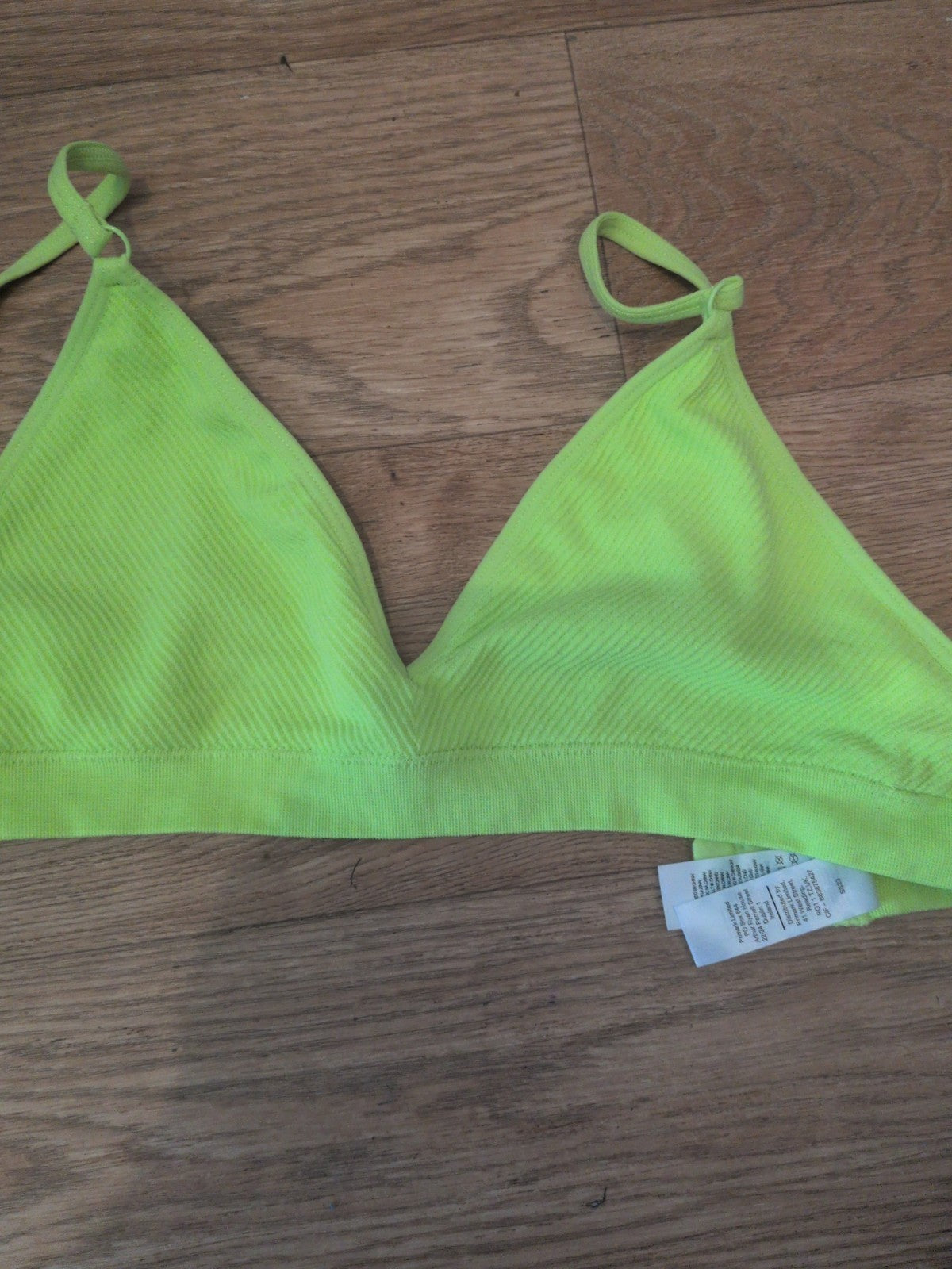 Primark 10-12 Lime Bralette