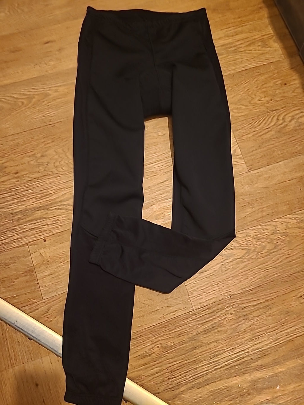 Mens Crane Size Large Black Padded Cycling Trousers