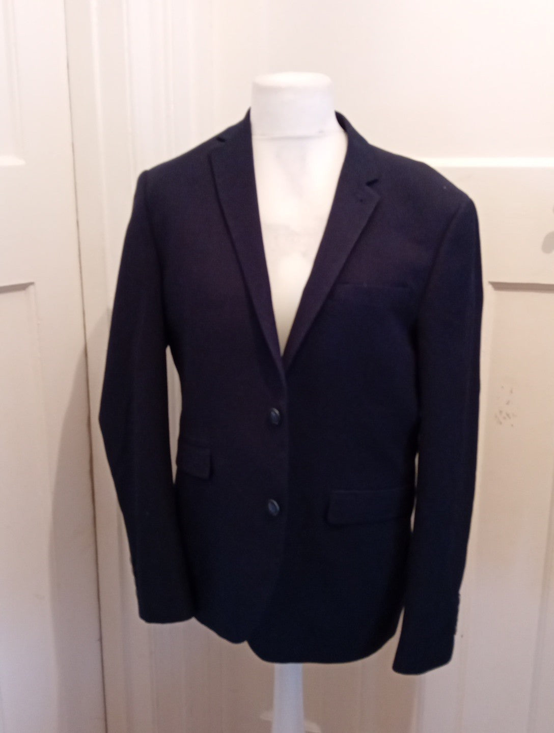 Mens Primark Size 42s  Navy Slim Fit Blazer