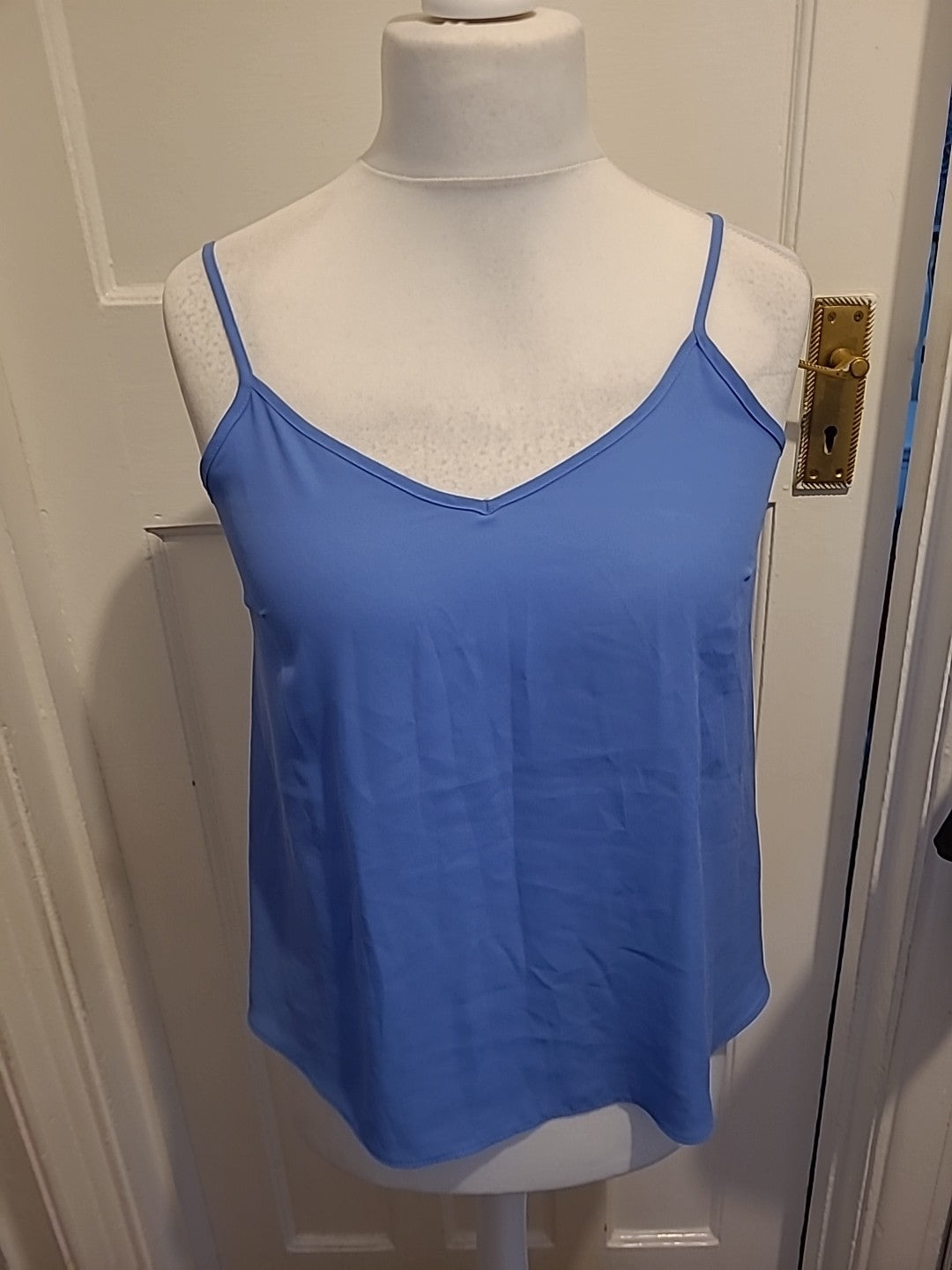 Ladies Primark Size 10 Lilac V Neck Cami Top
