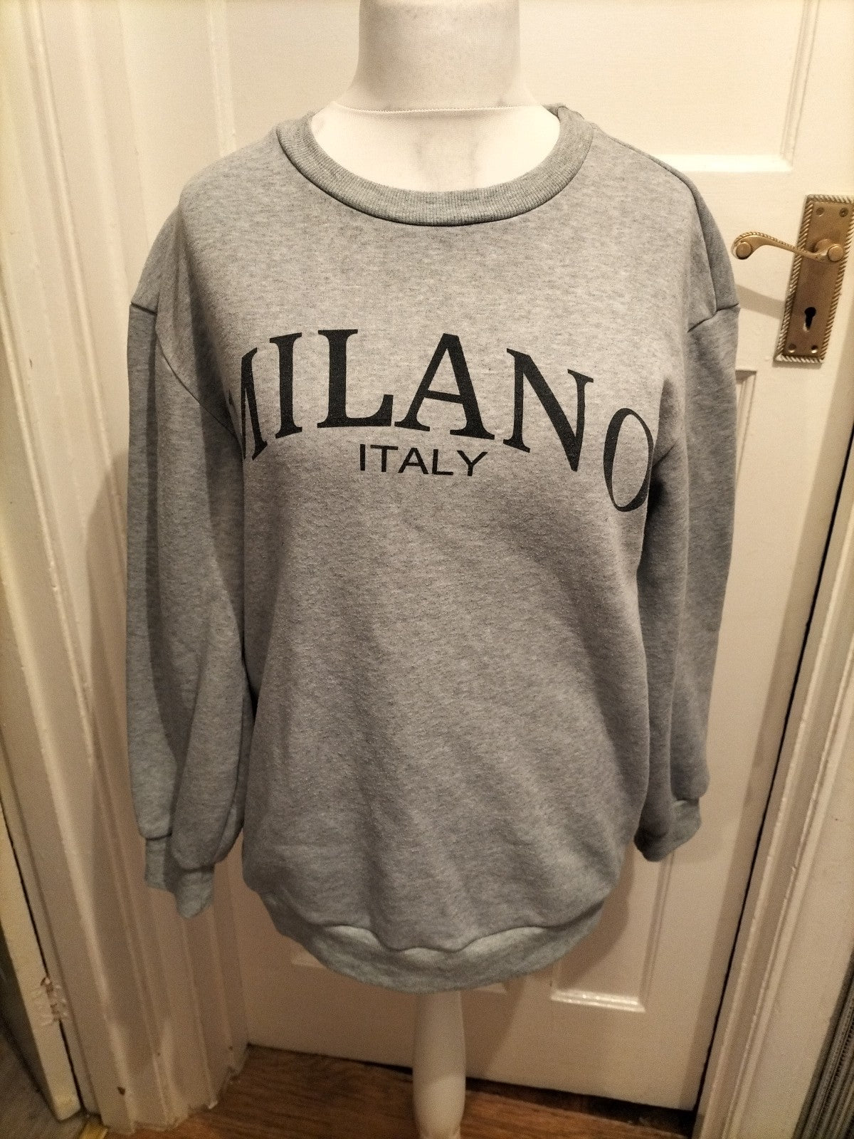 Ladies Shein Size Large Grey Milano Jumper Pullover