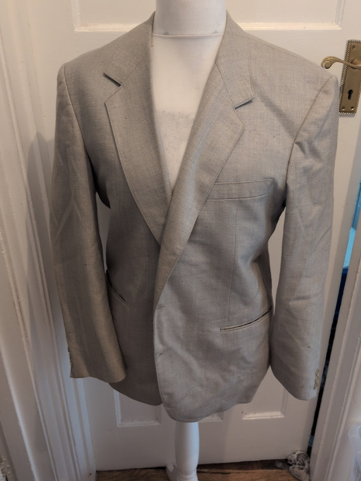 Pierre Cardin 40s Grey Suit Jacket