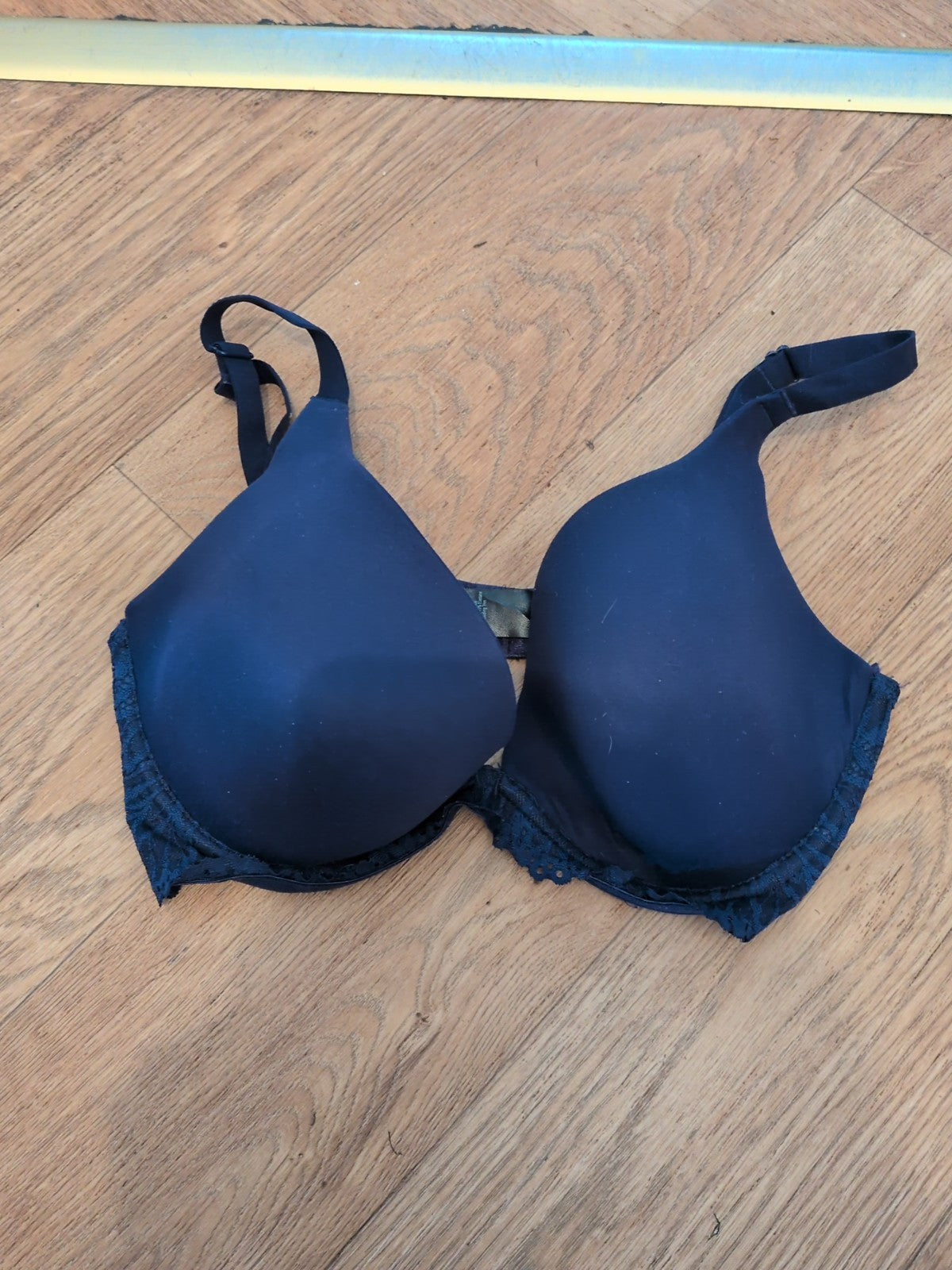 George 34DD Navy Padded Underwired Bra