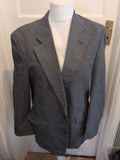 Mens Horne Brothers Size Large Grey Suit Jacket