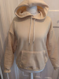 Large Pale Camel Pullover Hoodie