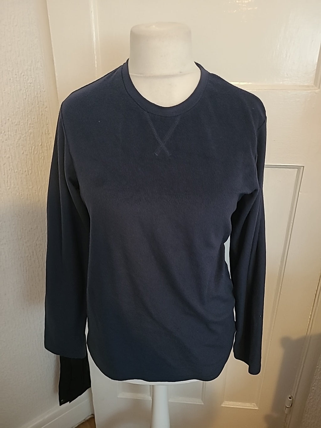 Tu Small Mens Navy Long Sleeved Pyjama Top