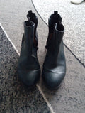 Ladies Black F&F Boots Size 6.5 Free Delivery