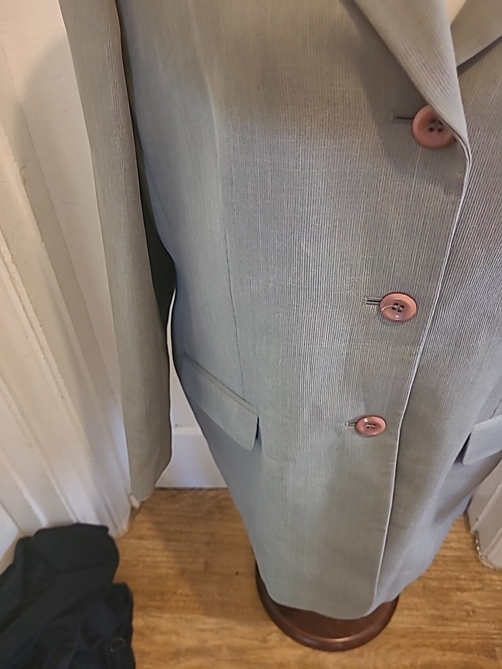 Mens Scott Taylor Size 20 Grey Padded Suit Jacket