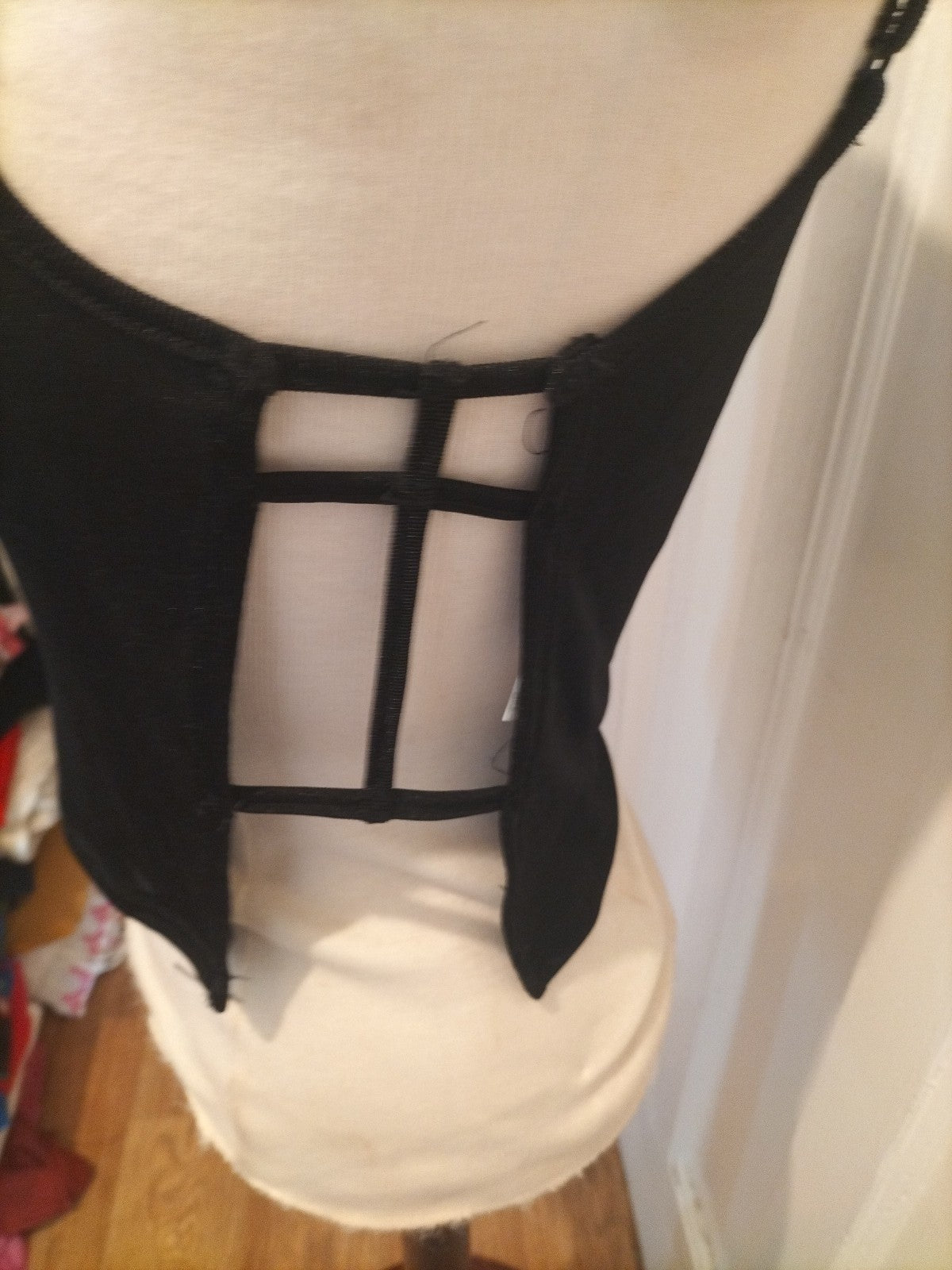 Ladies Shein Size Large Strappy Cut Out Sides Vest Top