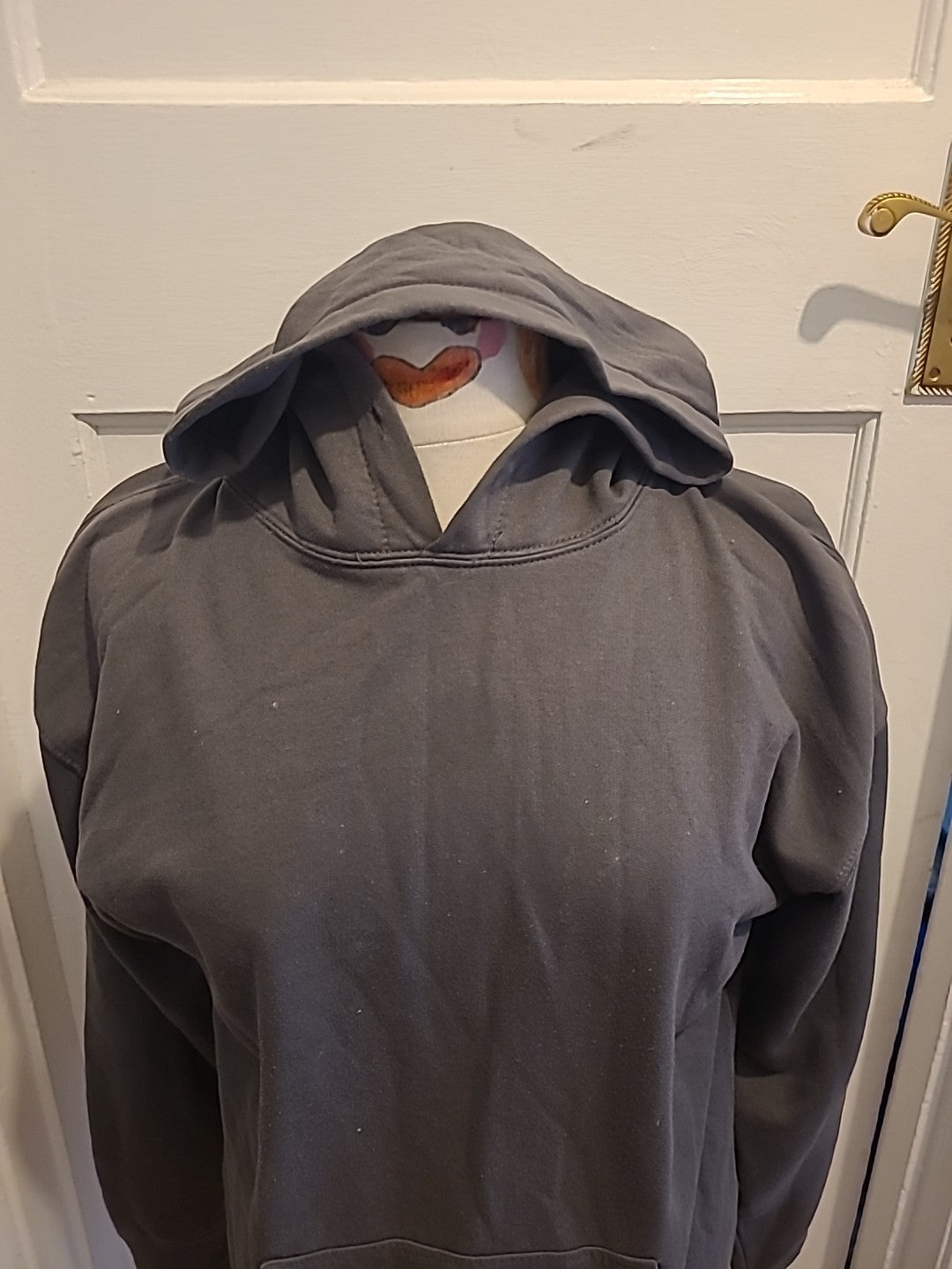 Ladies I Saw It First Size Small Grey Pullover Hoodie