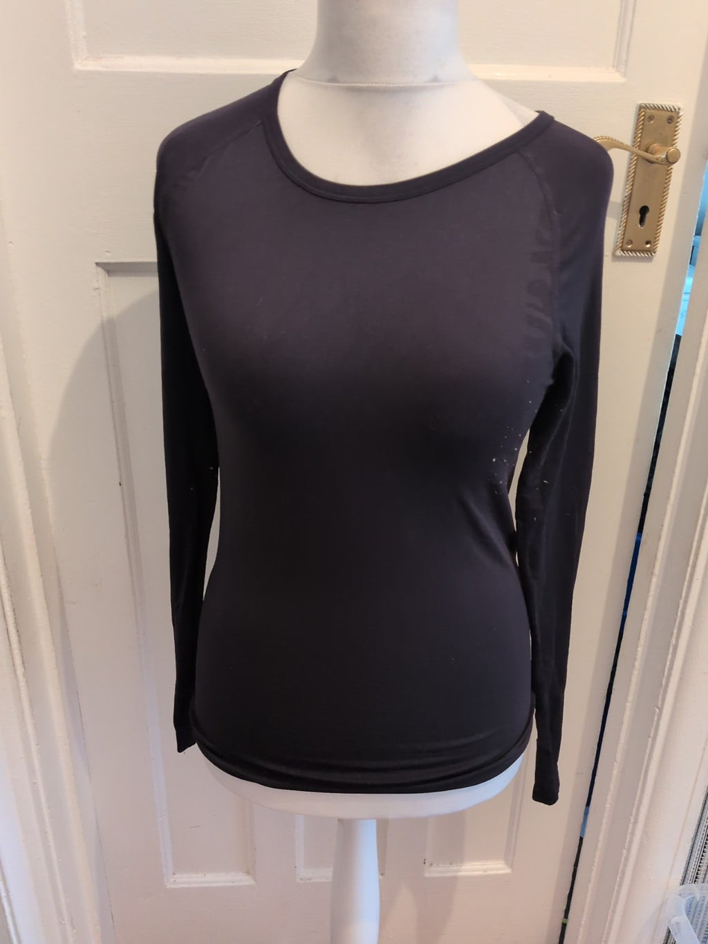 Workout 14-16 Long Sleeve Black T-shirt