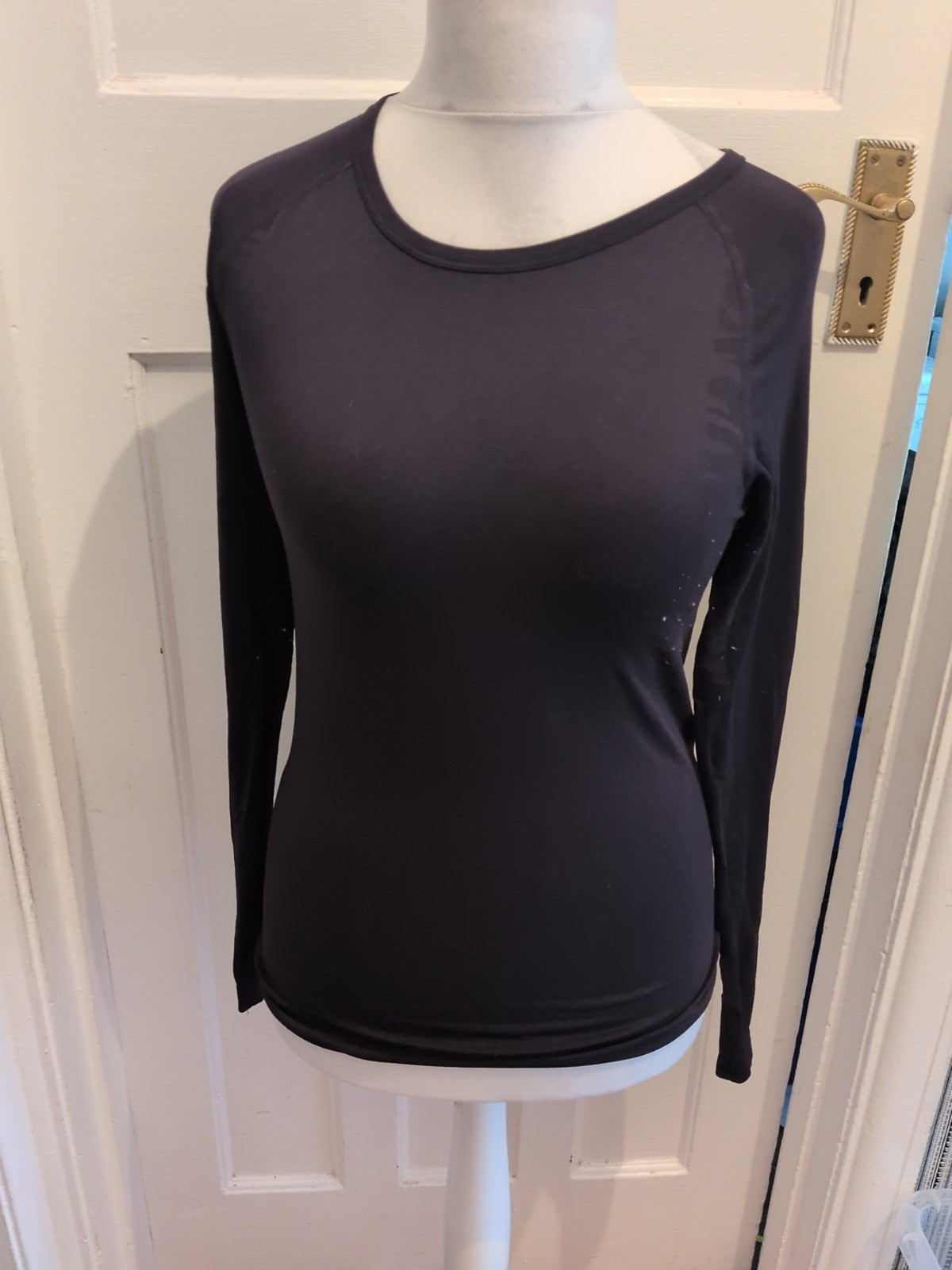 Workout 14-16 Long Sleeve Black T-shirt