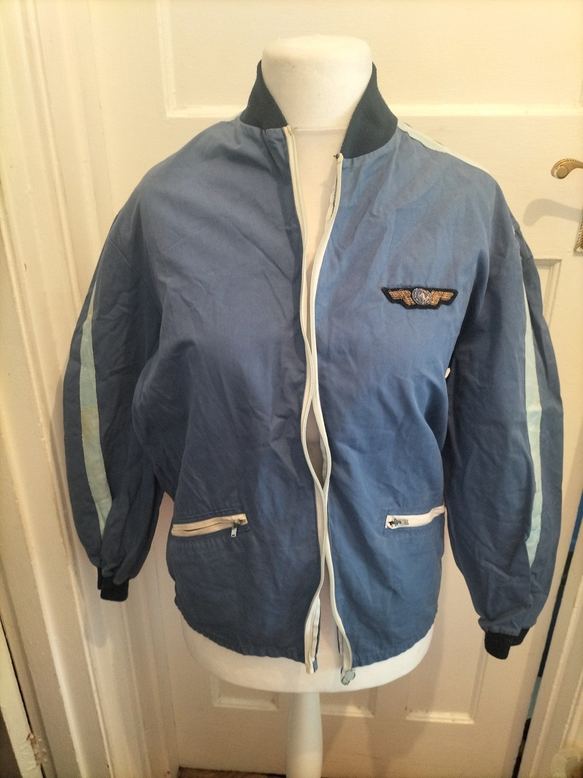 Skyjump Sportswear Blue Full Zip Jacket