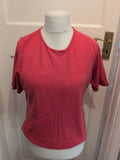 Classic 12-14 Pink Short Sleeve Soft Touch T-shirt