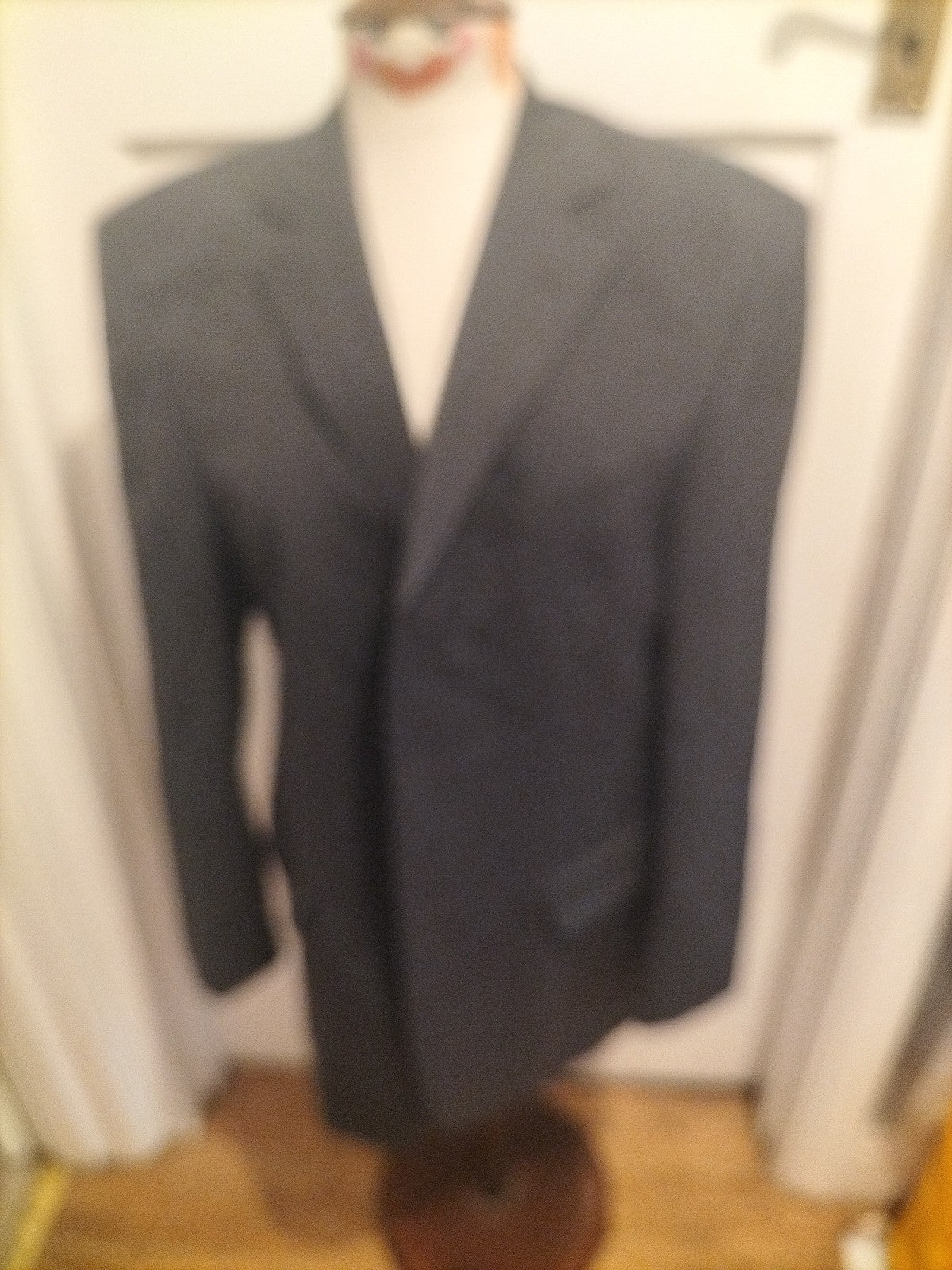Mens Marks And Spencer Size 38M Graphite Padded Lined Blazer