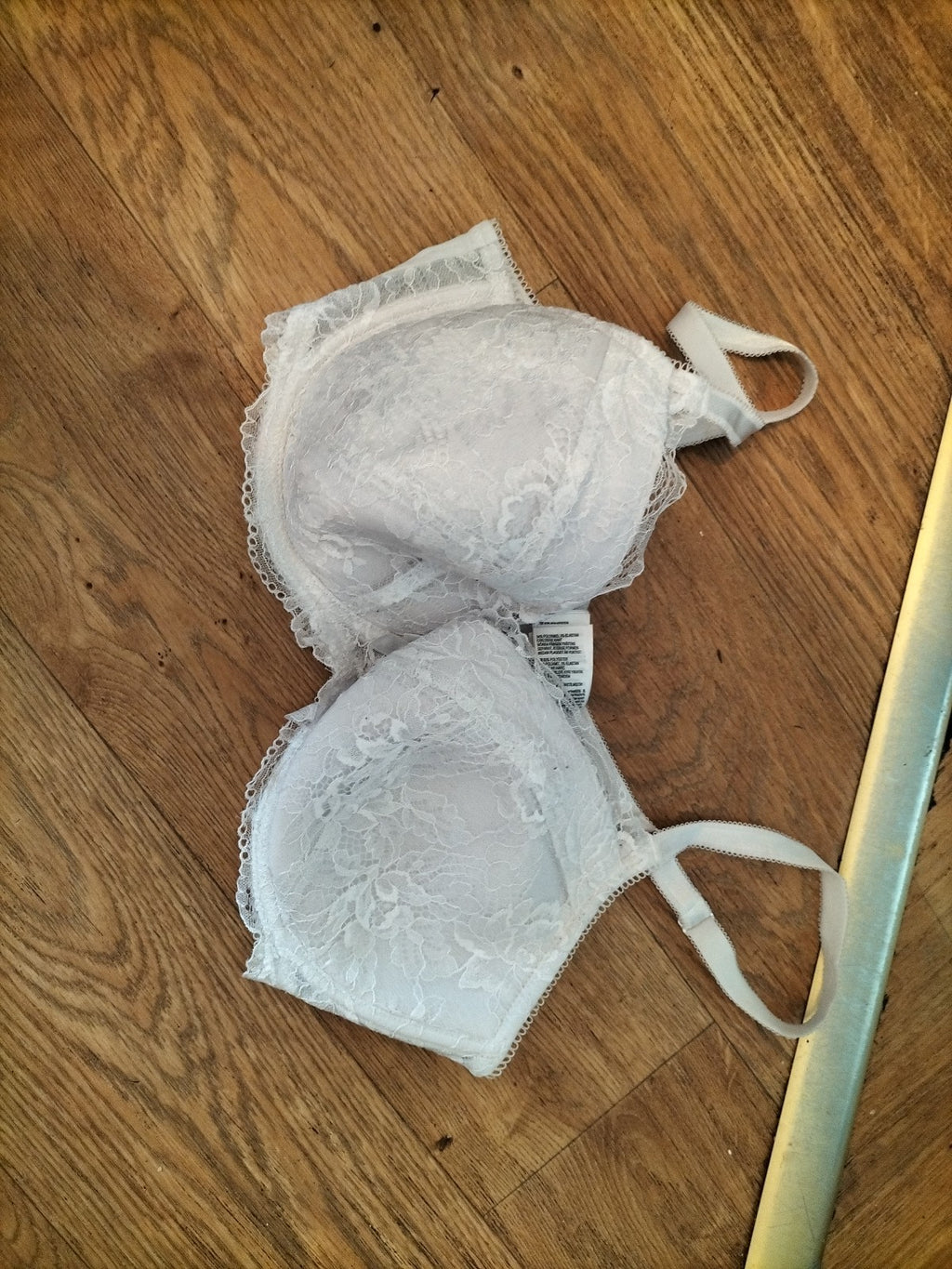 Pretty Secrets Ella 36DD White Padded And Wired Bra